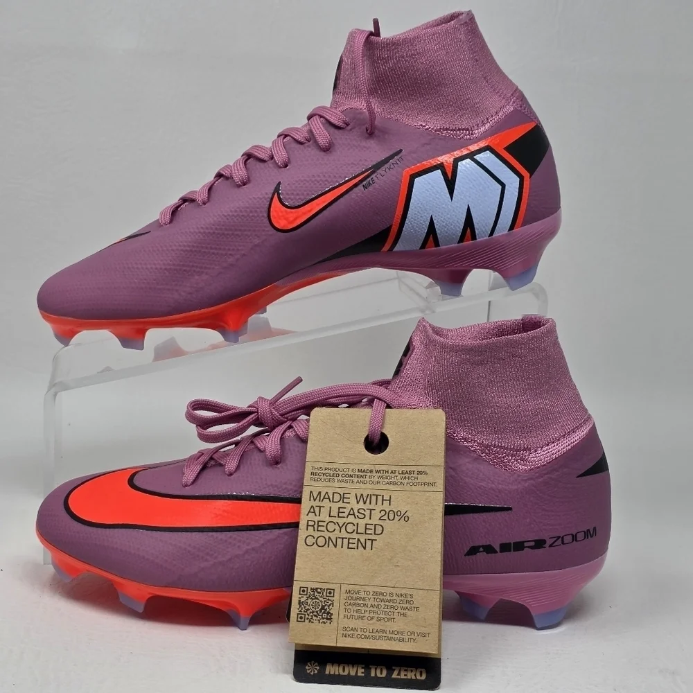 Nike Zoom Superfly 10 Pro FG Flamingo Pink Soccer Cleats Men Sz 5 HF9433-600 New